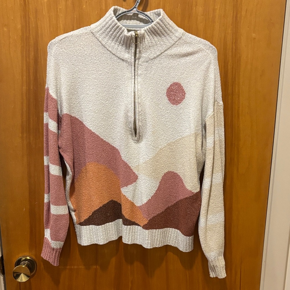 Lou & Grey Off-White Textured Knit
